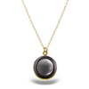 Waning Crescent II Gilded Luna Necklace