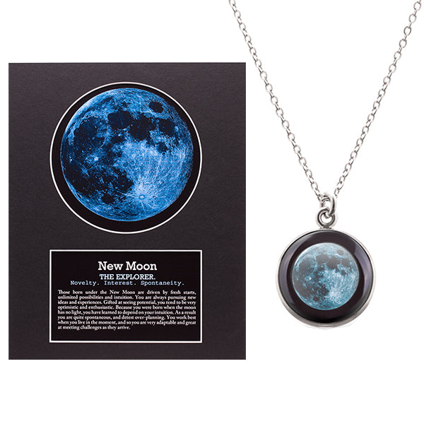Moon on your birthday necklace new arrivals