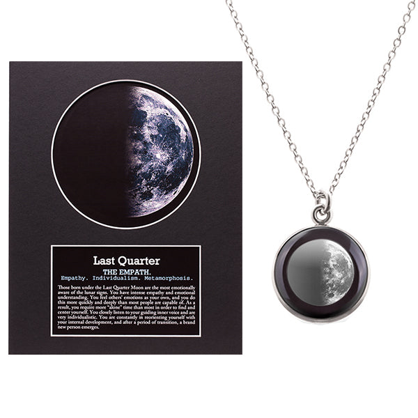 Birthday moon necklace online