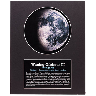 Waning Gibbous III Moon Art
