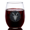 Zodiac Wine Glass