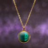 Last Quarter Gilded Luna Necklace
