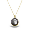 Waxing Gibbous I Gilded Luna Necklace