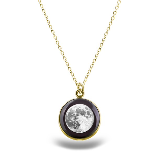 Gilded Luna Necklace