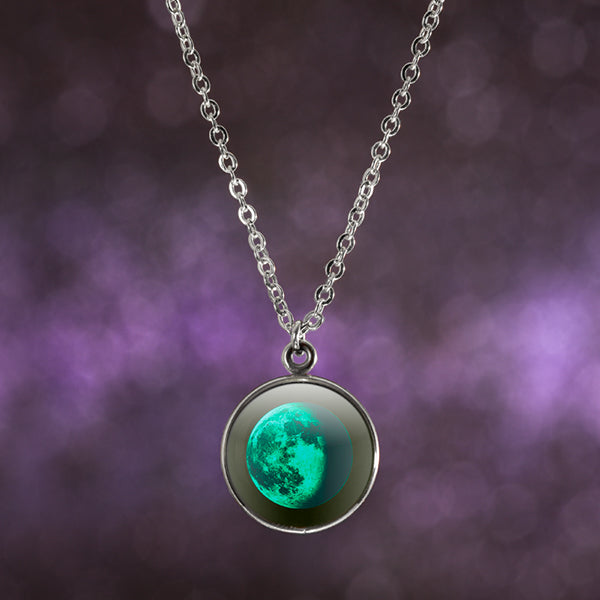 Waning Gibbous III Luna Necklace