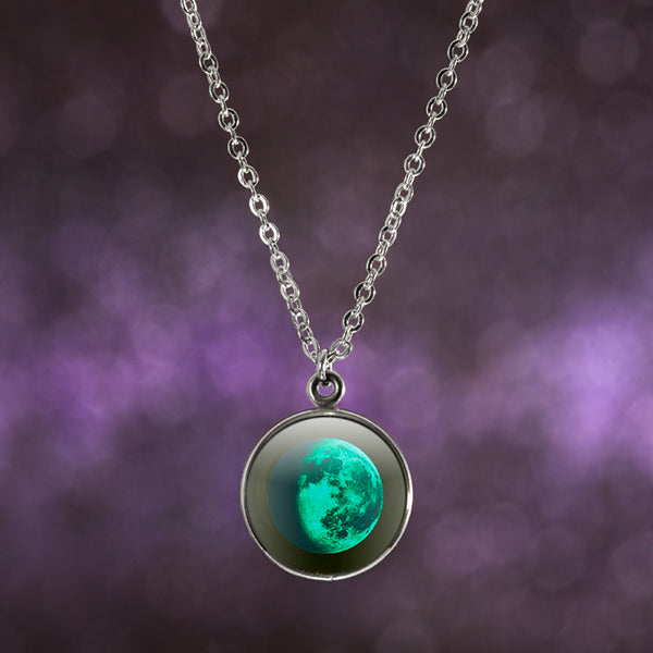 Waning Gibbous III Luna Necklace