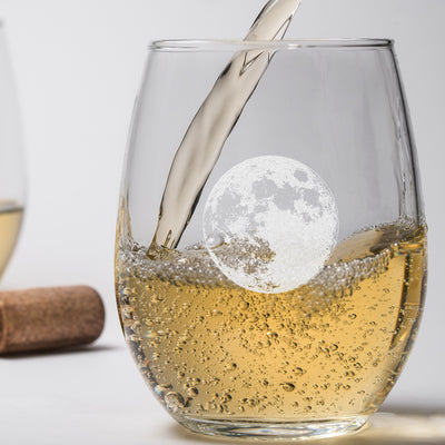 Moon Phase Wine Glass