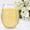 Waning Crescent II Wine Glass