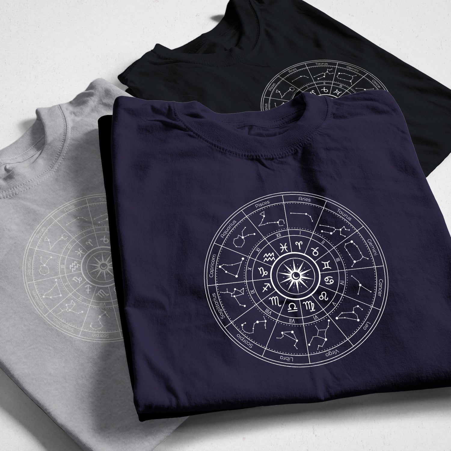 Zodiac Constellation Circle Shirt