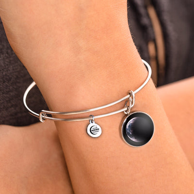 Waning Crescent II Luna Bangle Bracelet