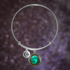 Waning Gibbous II Luna Bangle Bracelet