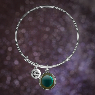 Waning Crescent III Luna Bangle Bracelet