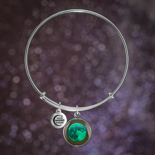 New Moon Luna Bangle Bracelet
