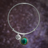 Waning Crescent I Luna Bangle Bracelet