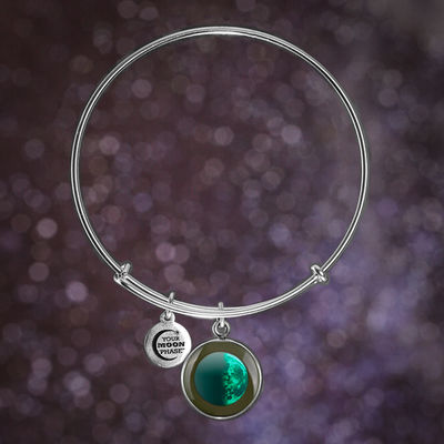 Last Quarter Luna Bangle Bracelet