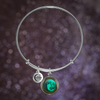 Waning Gibbous III Luna Bangle Bracelet