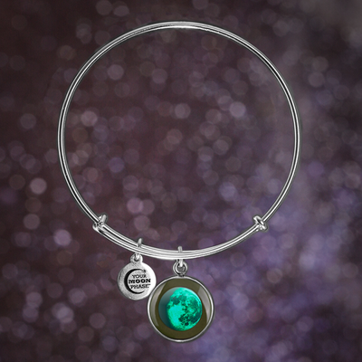 Waning Gibbous II Luna Bangle Bracelet