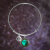 Waxing Gibbous I Luna Bangle Bracelet