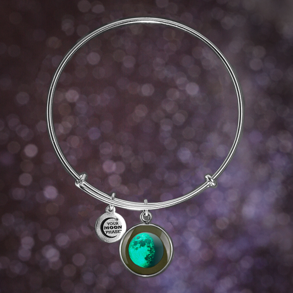 Waxing Gibbous I Luna Bangle Bracelet