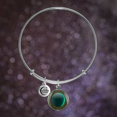 Waxing Crescent I Luna Bangle Bracelet