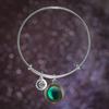 Waxing Crescent III Luna Bangle Bracelet