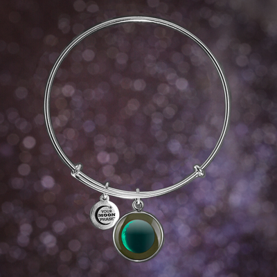 Waxing Crescent I Luna Bangle Bracelet