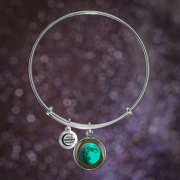 Waxing Gibbous I Luna Bangle Bracelet