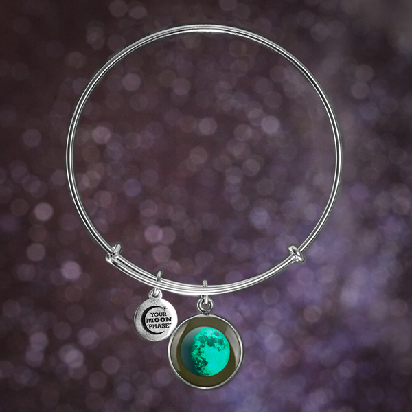 Waxing Gibbous II Luna Bangle Bracelet