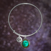 Waxing Gibbous III Luna Bangle Bracelet