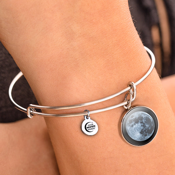 New Moon Luna Bangle Bracelet