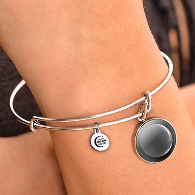 Waning Crescent III Luna Bangle Bracelet