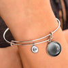 Waning Crescent I Luna Bangle Bracelet