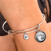 Waning Gibbous I Luna Bangle Bracelet