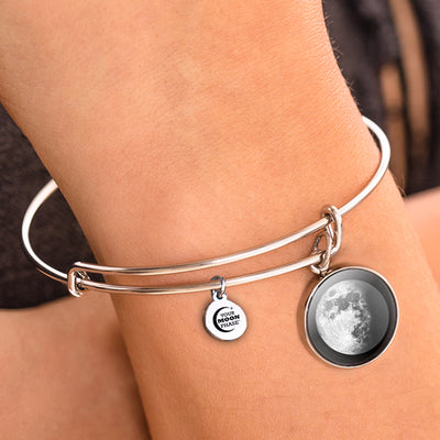 Waxing Gibbous I Luna Bangle Bracelet