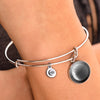 Waxing Crescent II Luna Bangle Bracelet