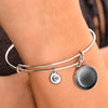 Waxing Crescent I Luna Bangle Bracelet