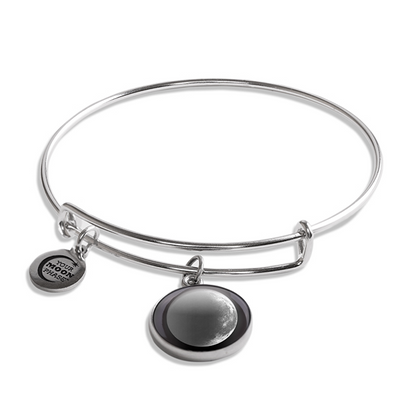 Waning Crescent II Luna Bangle Bracelet