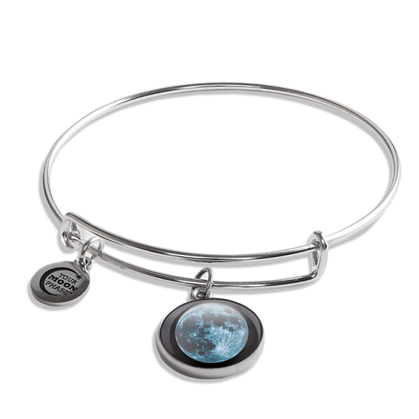 New Moon Luna Bangle Bracelet