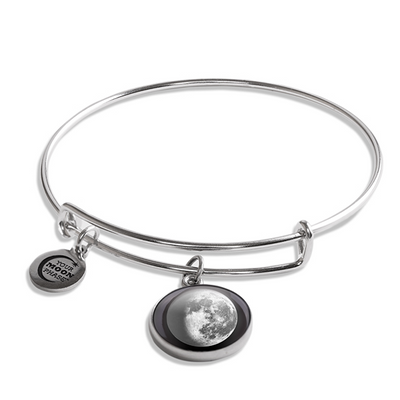 Waning Gibbous III Luna Bangle Bracelet