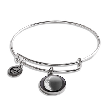 Waxing Crescent III Luna Bangle Bracelet