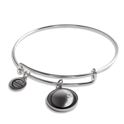 Waxing Crescent III Luna Bangle Bracelet