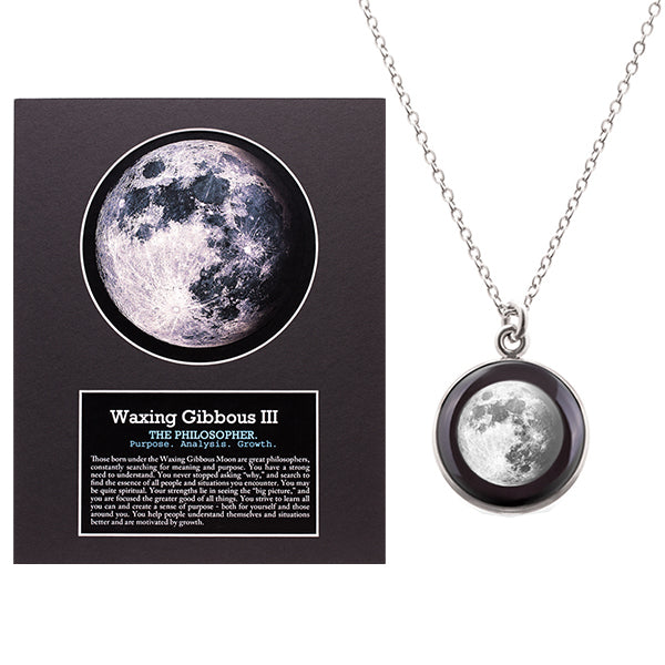 Waxing Gibbous III Your Birth Moon Gift Set Your Moon Phase