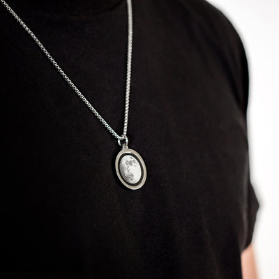 First Quarter Gravity Necklace