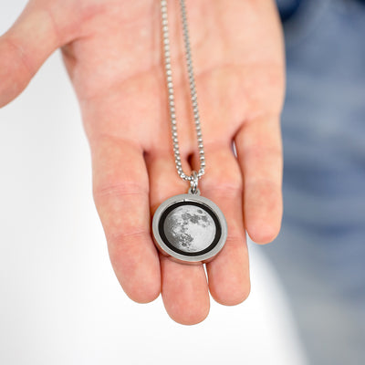 Waxing Gibbous II Gravity Necklace