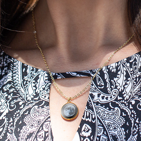 New Moon Gilded Luna Necklace