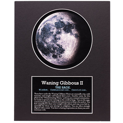 Waning Gibbous II Moon Art