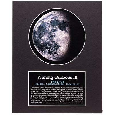 Waning Gibbous III Moon Art