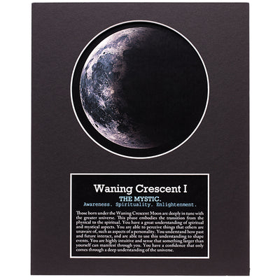 Waning Crescent I Moon Art