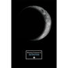 Waxing Crescent II 12" x 18" Moon Phase Art