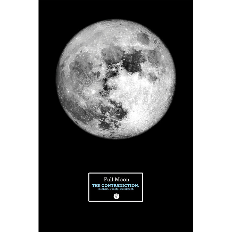Full Moon 12" x 18" Moon Phase Art